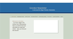 Desktop Screenshot of grendonnewsletter.com