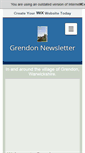 Mobile Screenshot of grendonnewsletter.com